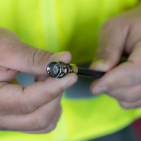 Universal BNC Compression Connectors, RG6-R6Q, 10-Pack