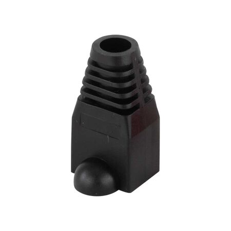 Strain Relief Boots for RJ45 Data Plugs, CAT5e/CAT6 Cable, 100-Pack