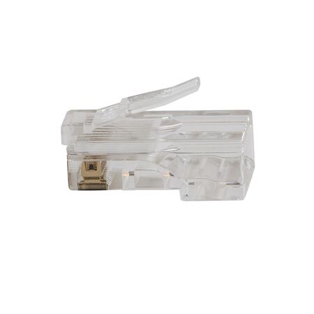 Pass-Thru™ Modular Data Plugs RJ45-CAT6, 10-Pack