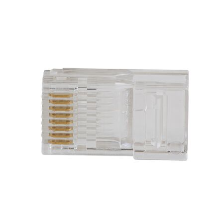 Pass-Thru™ Modular Data Plugs RJ45-CAT6, 10-Pack