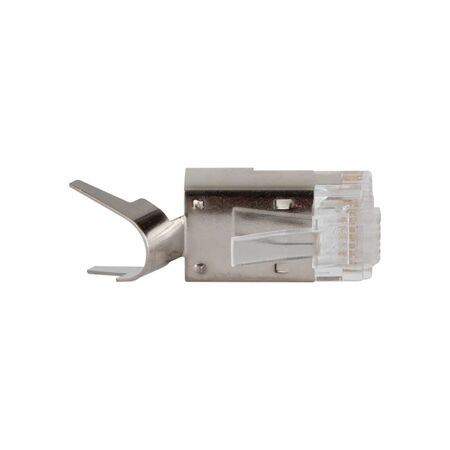 Pass-Thru™ Modular Data Plug, RJ45-CAT6A, Shielded (STP), 100-Pack