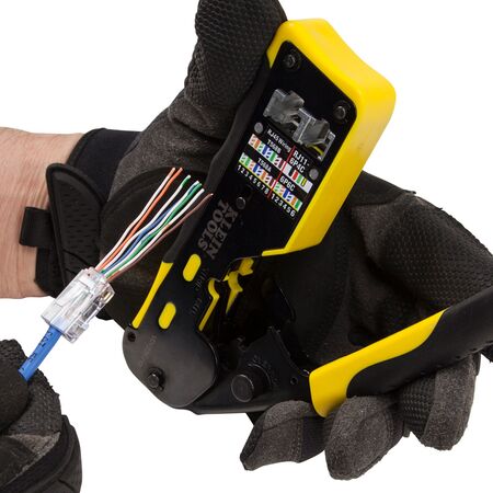 Pass-Thru™ Modular Data Plugs, RJ45-CAT5e, 200-Pack