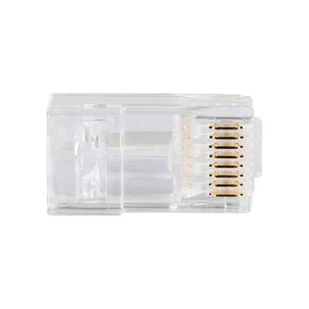 Pass-Thru™ Modular Data Plugs, RJ45-CAT6A, UTP 200-Pack