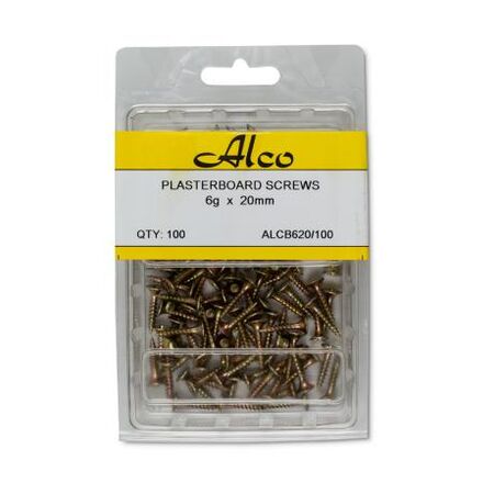 Bugle Head Needle Point Screws 6g Length 20mm 100 Pack