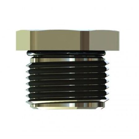 Hazardous Brass Plug M12 Thread Length 15.5mm