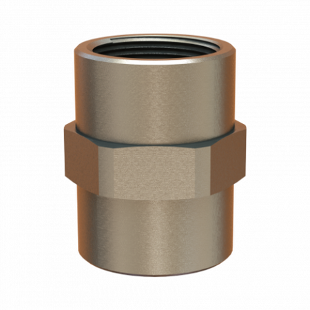 Brass Coupling Female Nickle Plated Hazardous Areas M50-M50