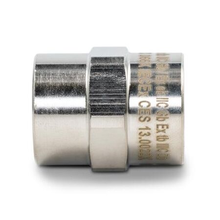 Brass Coupling Female Nickle Plated Hazardous Areas M20-M20