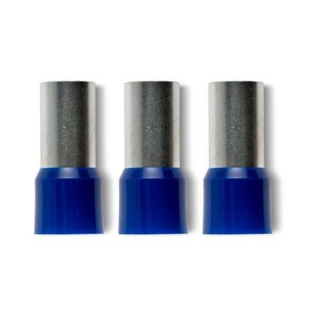Bootlace Terminal Pre-Insulated Blue 120mm² Length 27mm 4 Pack
