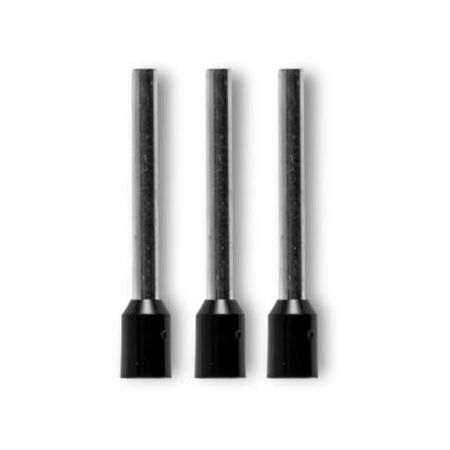 Bootlace Terminal Pre-Insulated Black 1.5mm² Length 18mm 100 Pack