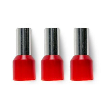 Bootlace Terminal Pre-Insulated Red 35mm² Length 16mm 20 Pack
