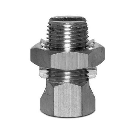 Brass Line Tap Nickle Plated Maximum 2x 35mm² Cable