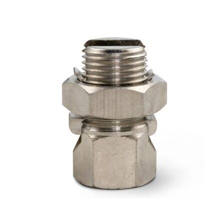 Brass Line Tap Nickle Plated Maximum 2x 50mm² Cable