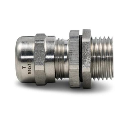 Cable Gland Stainless Steel 316 M16 Unarmoured Cable Diameter 4-8mm Thread Length 12mm