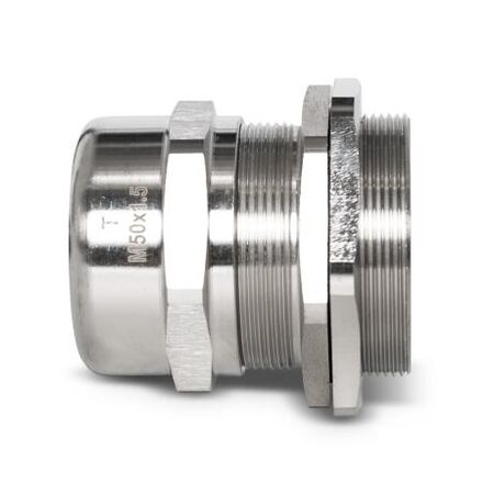 Cable Gland Stainless Steel 316 M50 Unarmoured Cable Diameter 22-32mm Thread Length 15mm