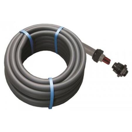 Flexible Conduit Smooth PVC 20mm Length 15m Roll Grey