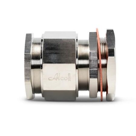 Cable Gland Brass EMC Weatherproof M50 Cable Diameter 33-42mm