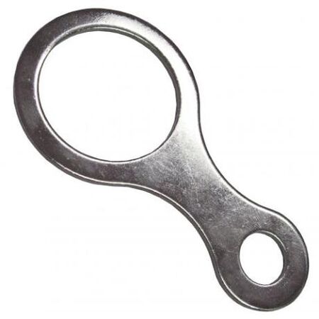 Earth Tag, Nickel Plated Brass Fits M32 Threaded Cable Gland