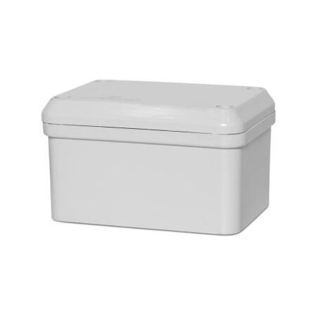 Ezibox Junction Box Weatherproof IP56 PVC Enclosure 120x85x72mm Grey