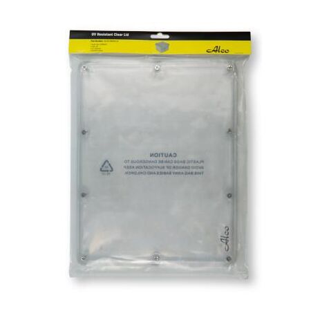 Clear Lid Suits EZIBOX9 UV Resistant 315x244mm