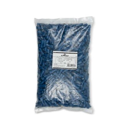 Crimp Terminal Quick Disconnect Fully Insulated 1.5-2.5mm² Female Width 6.35mm Blue 1000 Pack