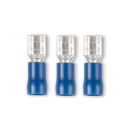 Crimp Terminal Quick Disconnect Insulated 1.5-2.5mm² Width 4.8mm Blue