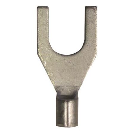 Crimp Terminal Non-Insulated Fork 6mm Cable 0.5-1.5mm² 100 Pack