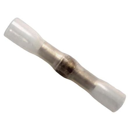 Heatshrink Solder Crimp Splice Terminal Glue Lined 0.25-0.5MM² White 100 Pack