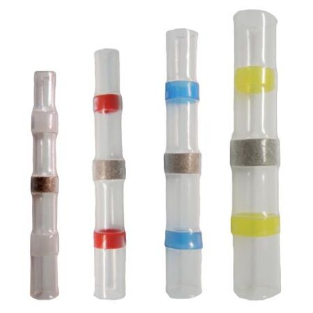Heatshrink Solder Joint Terminal Glue Lined 4-6mm² Yellow 25 Pack