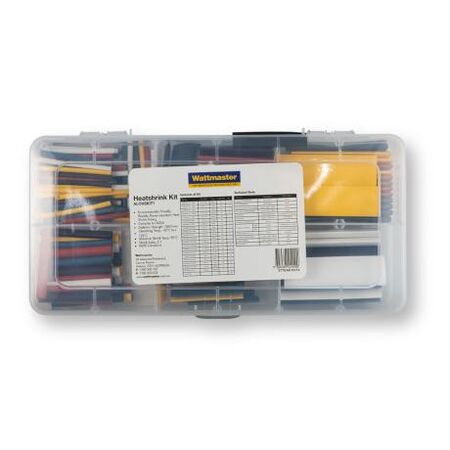Heat Shrink Kit General Purpose Thin Wall 2.5-25mm 180 Pieces