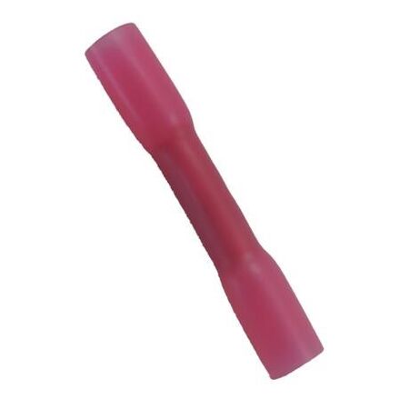 Crimp Terminal Heatshrink Red Insulated Splice 0.5-1.5mm² 50 Pack