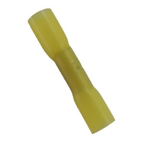 Crimp Terminal Heatshrink Yellow Insulated Splice 4-6mm² 25 Pack