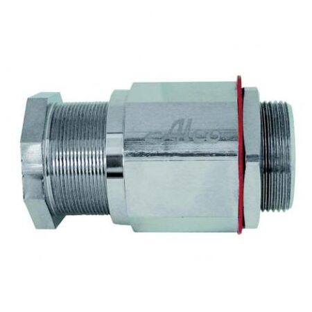 Cable Gland Brass Hazardous Weatherproof M90 Unarmoured Cable Diameter 64-75mm Thread Length 30mm