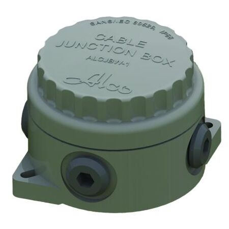 Junction Box 4x20mm Side Entry IP68 Active Terminals 8x 4mm² 2x Earth 4x Cross Connects