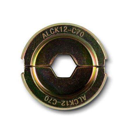 Crimper Die 12 Tonne A/F-11.5mm Hex Suit 70mm² Copper Cable