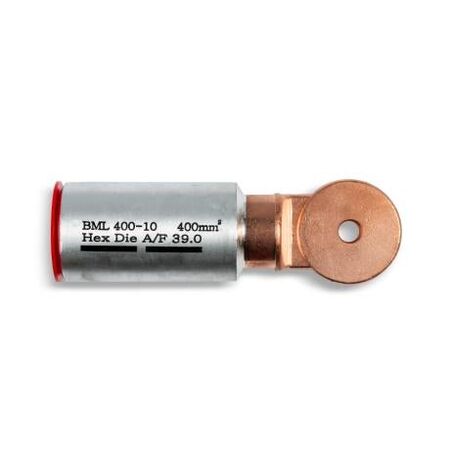 Crimp Lug Bi-Metal Aluminium To Copper 400mm² M10 Stud