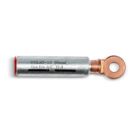 Crimp Lug Bi-Metal Aluminium To Copper 95mm² M10 Stud