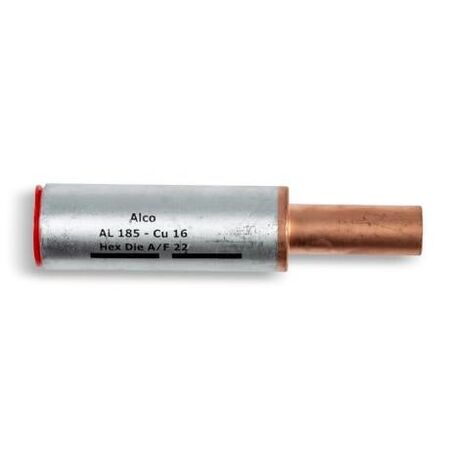 Crimp Lug Bi-Metal - Aluminium 185mm² - Copper Stalk Diameter 16mm