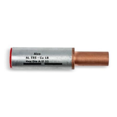 Crimp Lug Bi-Metal - Aluminium 185mm² - Copper Stalk Diameter 18mm