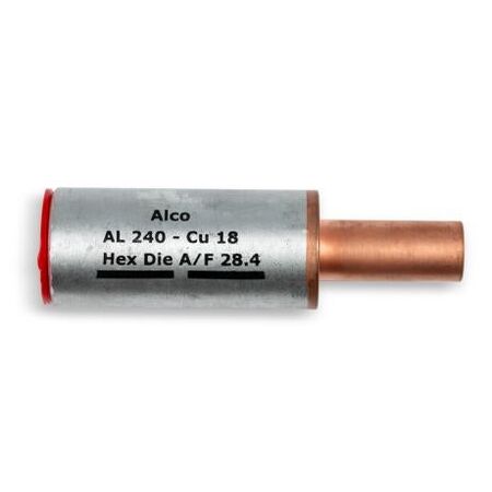 Crimp Lug Bi-Metal - Aluminium 240mm² - Copper Stalk Diameter 18mm