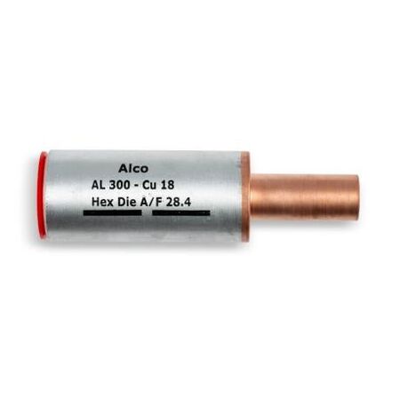 Crimp Lug Bi-Metal - Aluminium 300mm² - Copper Stalk Diameter 18mm