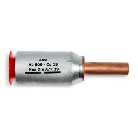 Crimp Lug Bi-Metal - Aluminium 500mm² - Copper Stalk Diameter 18mm