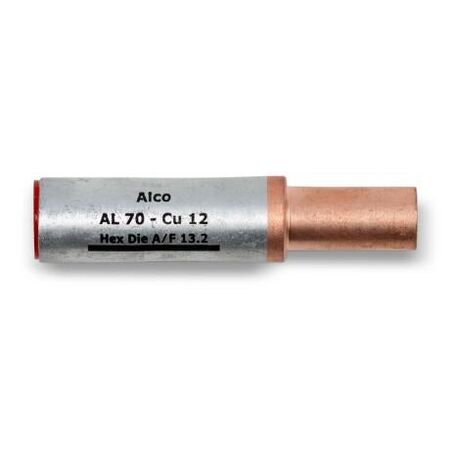 Crimp Lug Bi-Metal - Aluminium 70mm² - Copper Stalk Diameter 12mm