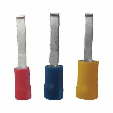 Crimp Terminal Pre-Insulated Lip Blade Cable 1.5-2.5mm² Blue