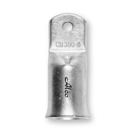 Crimp Lug Copper Narrow Palm / Circuit Breaker Lug 300mm² M8 Stud