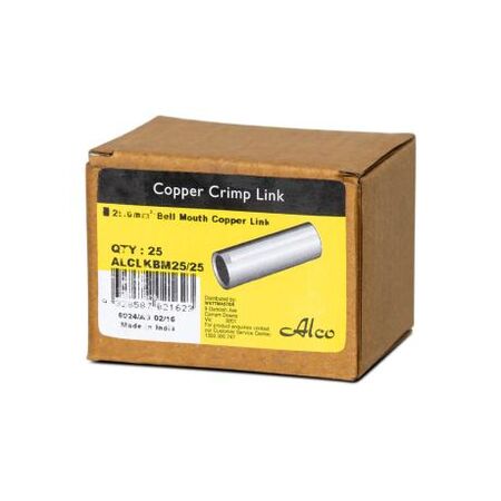 Crimp Link Bell Mouth Non-Insulated Copper 25mm² - 25mm²