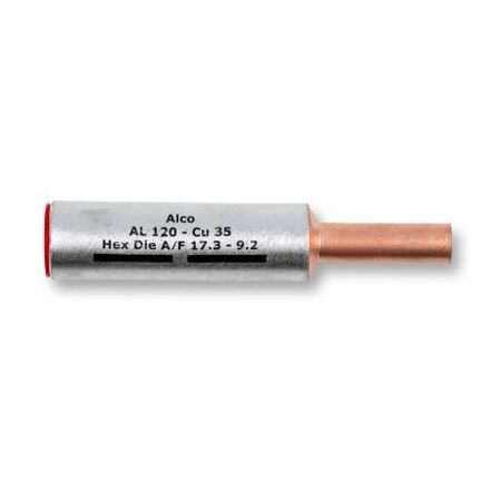 Crimp Link Bimetal Reducing 120mm² Aluminium - 35mm² Copper