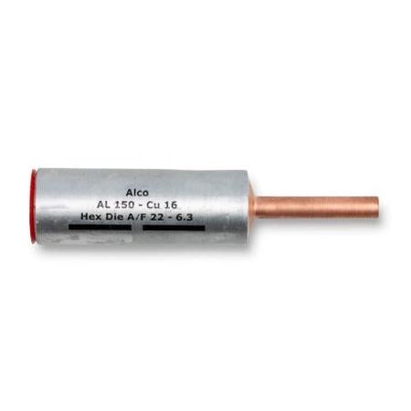 Crimp Link Bimetal Reducing 150mm² Aluminium - 16mm² Copper