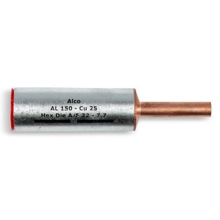 Crimp Link Bimetal Reducing 150mm² Aluminium - 25mm² Copper