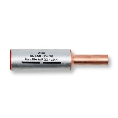 Crimp Link Bimetal Reducing 150mm² Aluminium - 50mm² Copper