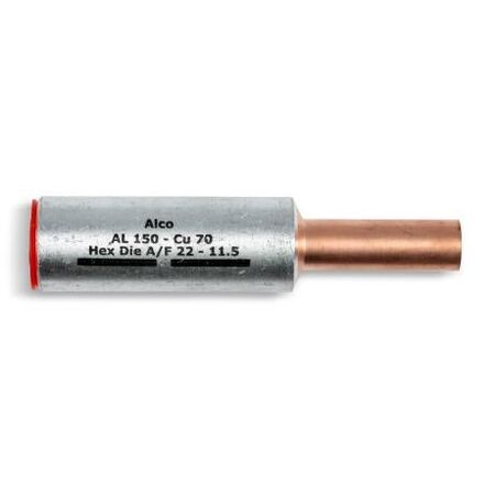 Crimp Link Bimetal Reducing 150mm² Aluminium - 70mm² Copper